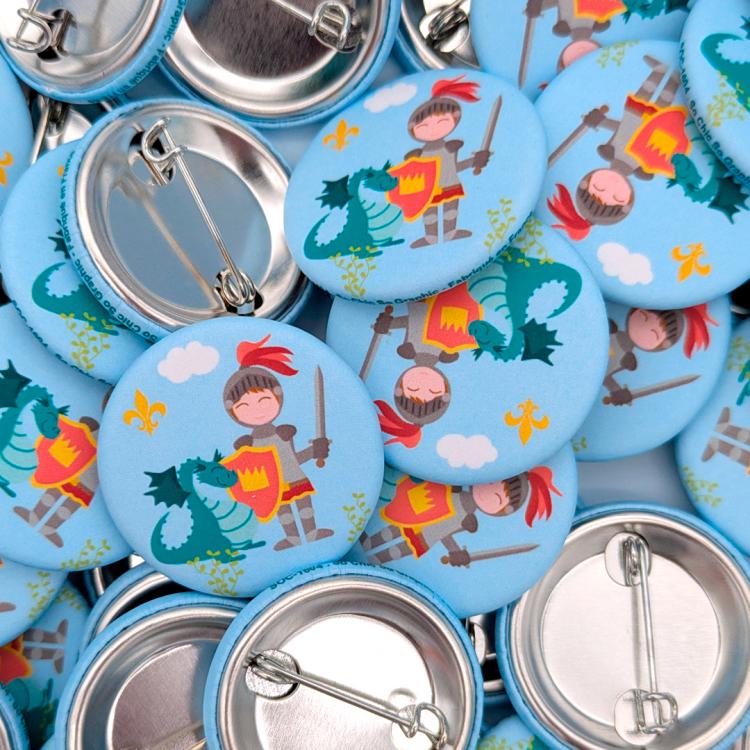 Badge So Chic So Graphic