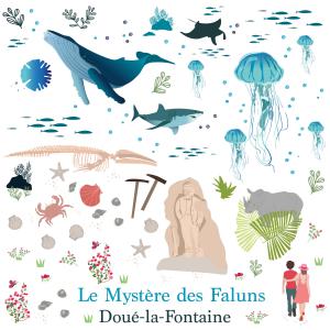 Illustration multi-motifs pour le Mystère des Faluns