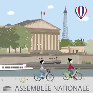 Illustration pour la boutique de l'Assemblée Nationale