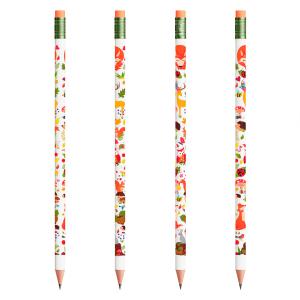 Crayon papier forêt