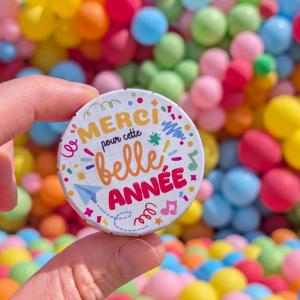 Boite clic-clac Merci