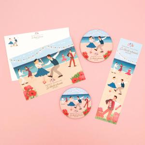 Réalisation pour l'office de tourisme Coeur de Nacre