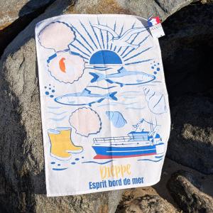 Torchon pour Dieppe tourisme