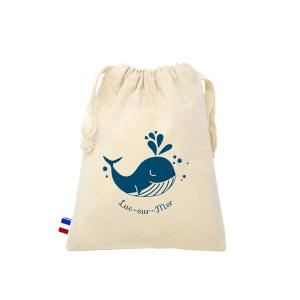 Pochon confectionné et tissé en France 15 x 20 cm